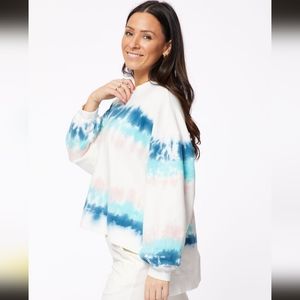 Electric & Rose Neil Sweatshirt Balboa Blue/Camila Sz S